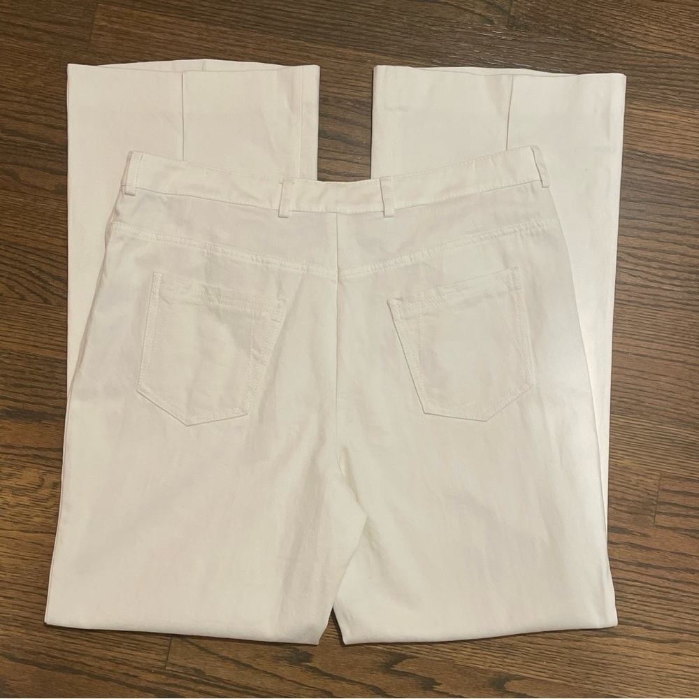 Akris Magda Cotton-Silk Straight-Leg Jeans - Picture 8 of 9